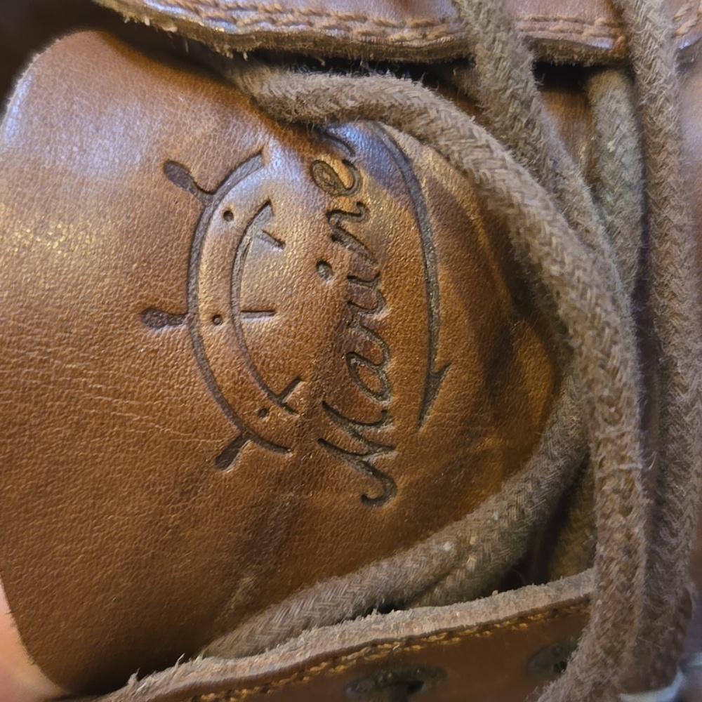 Lems Mariner Size 7.5 Mens Size 9 Womens In Walnut 100% Leather - Picture 9 of 10